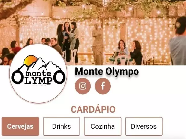 Monte Olympo Cardapio